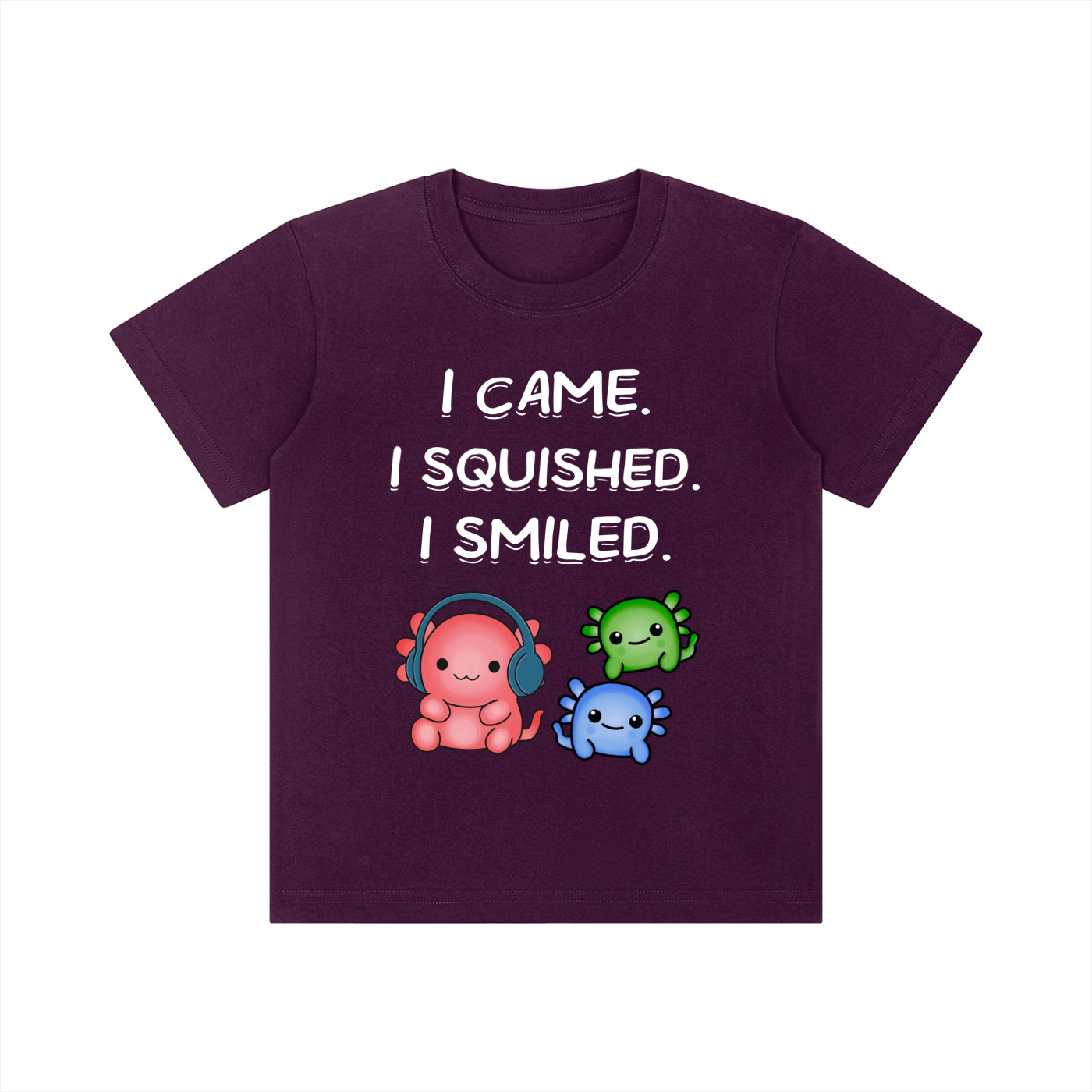 I Came I Squished I Smiled Kids T-Shirt