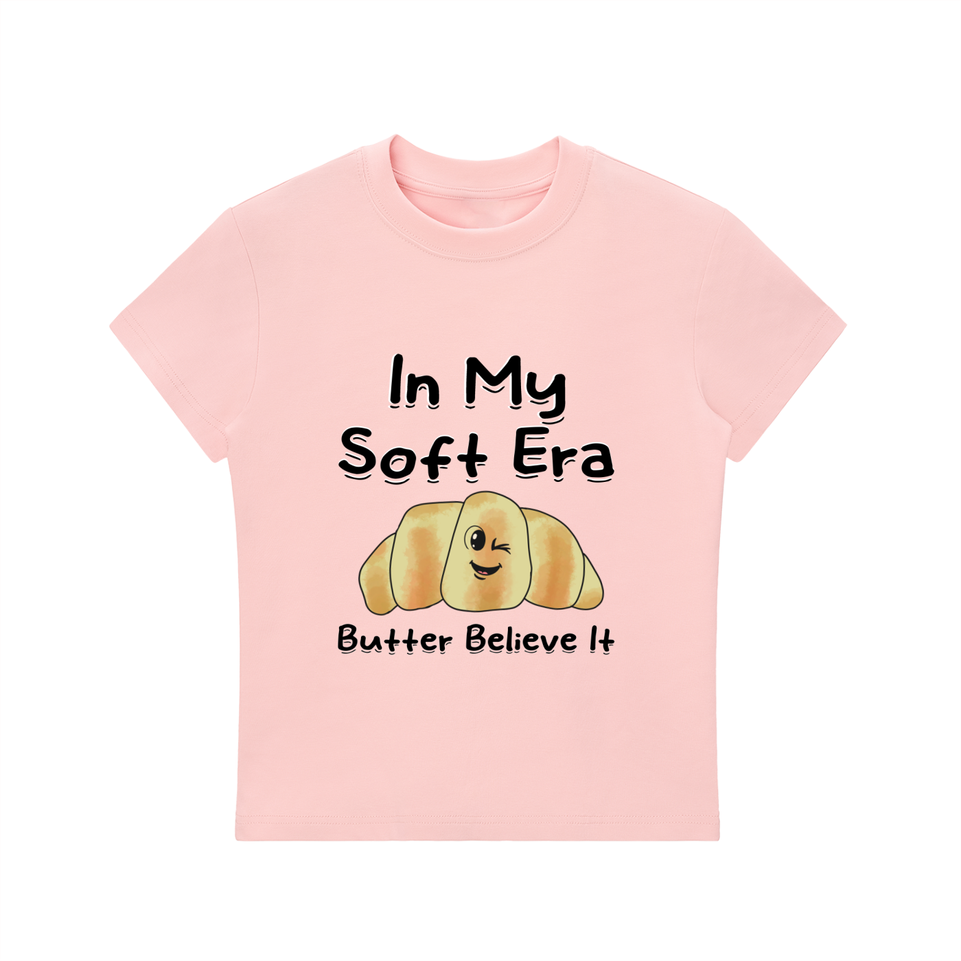 In My Soft Era Croissant T-Shirt