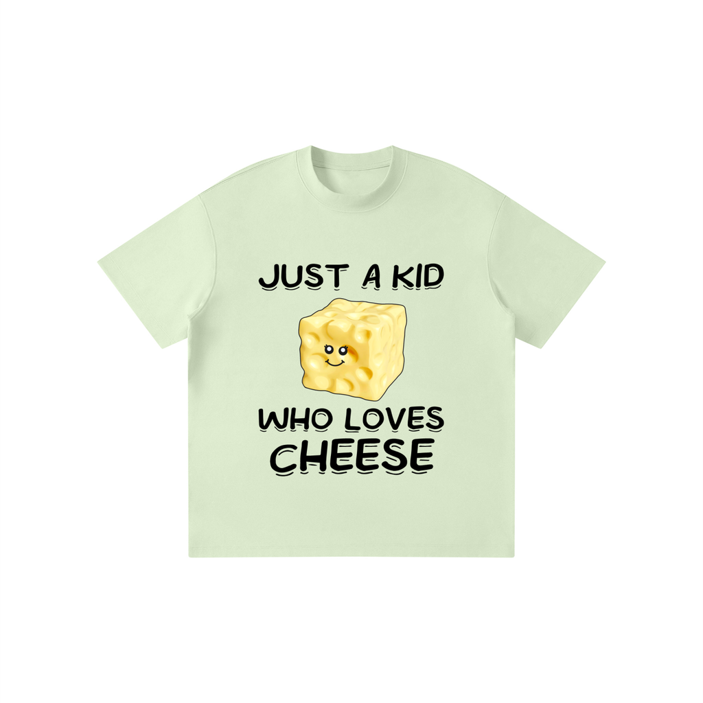 Just a Kid Who Loves Cheese Kid’s T-Shirt