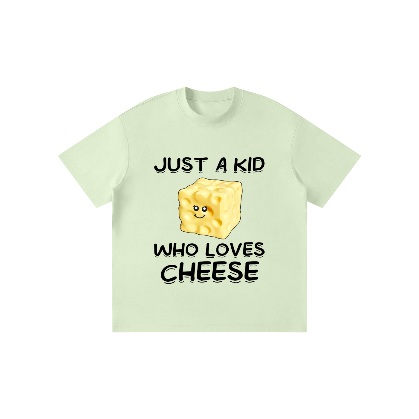 Just a Kid Who Loves Cheese Kid’s T-Shirt