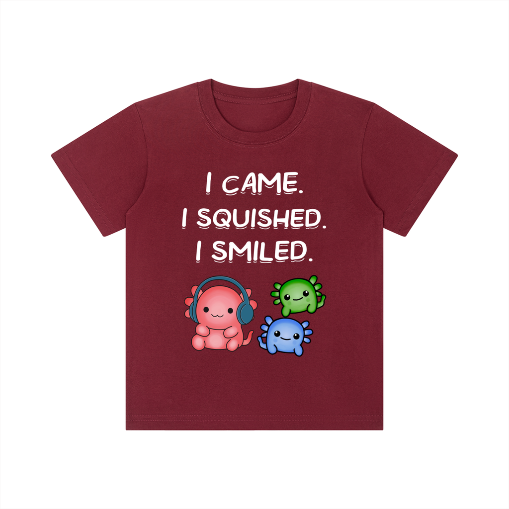 I Came I Squished I Smiled Kids T-Shirt