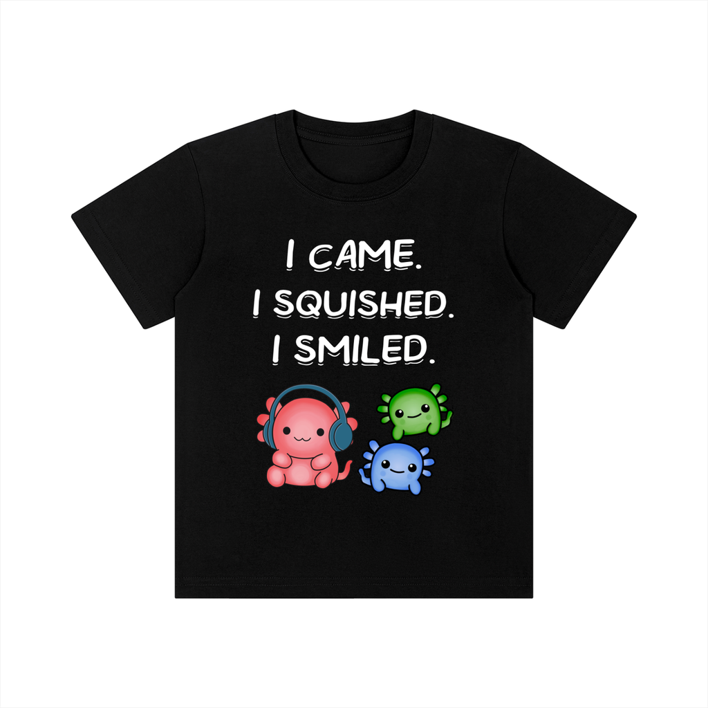 I Came I Squished I Smiled Kids T-Shirt