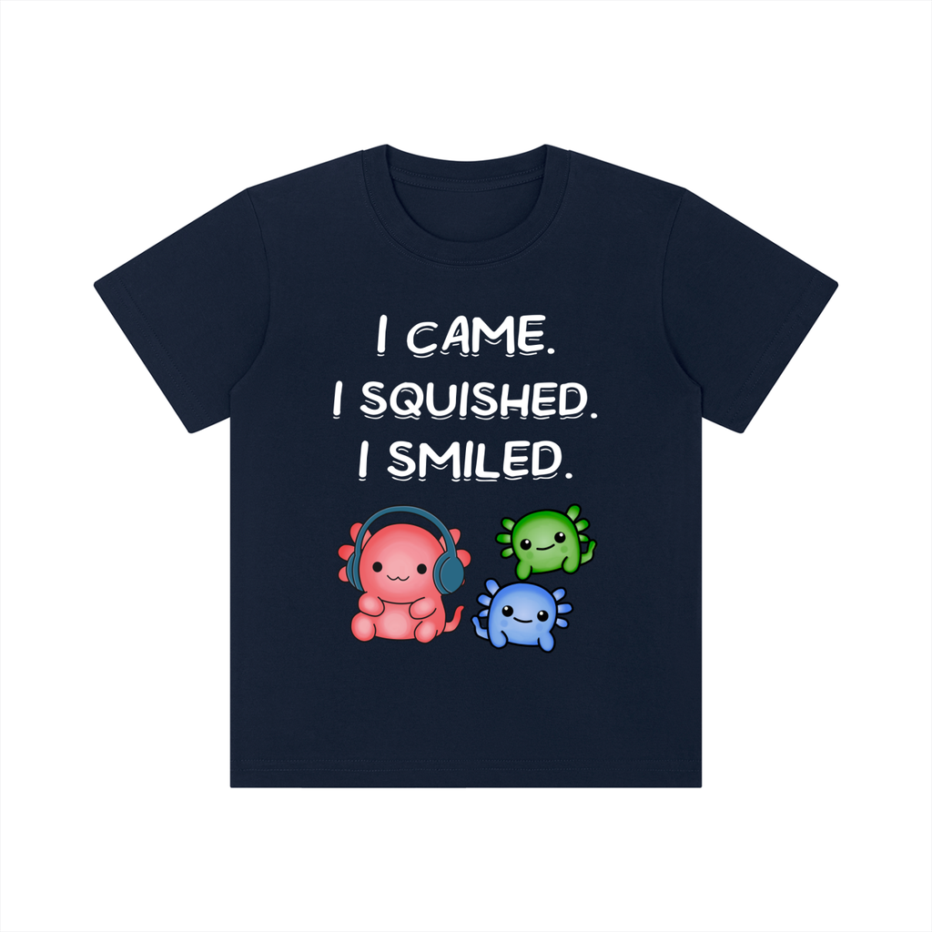 I Came I Squished I Smiled Kids T-Shirt